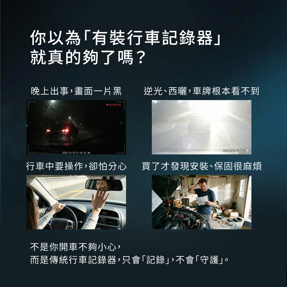 前後雙鏡AI行車記錄器 2K電子後視鏡 真HDR高畫質行車記錄器 GPS區間測速 送記憶卡 (Ai17 PRO) 商品介紹 2